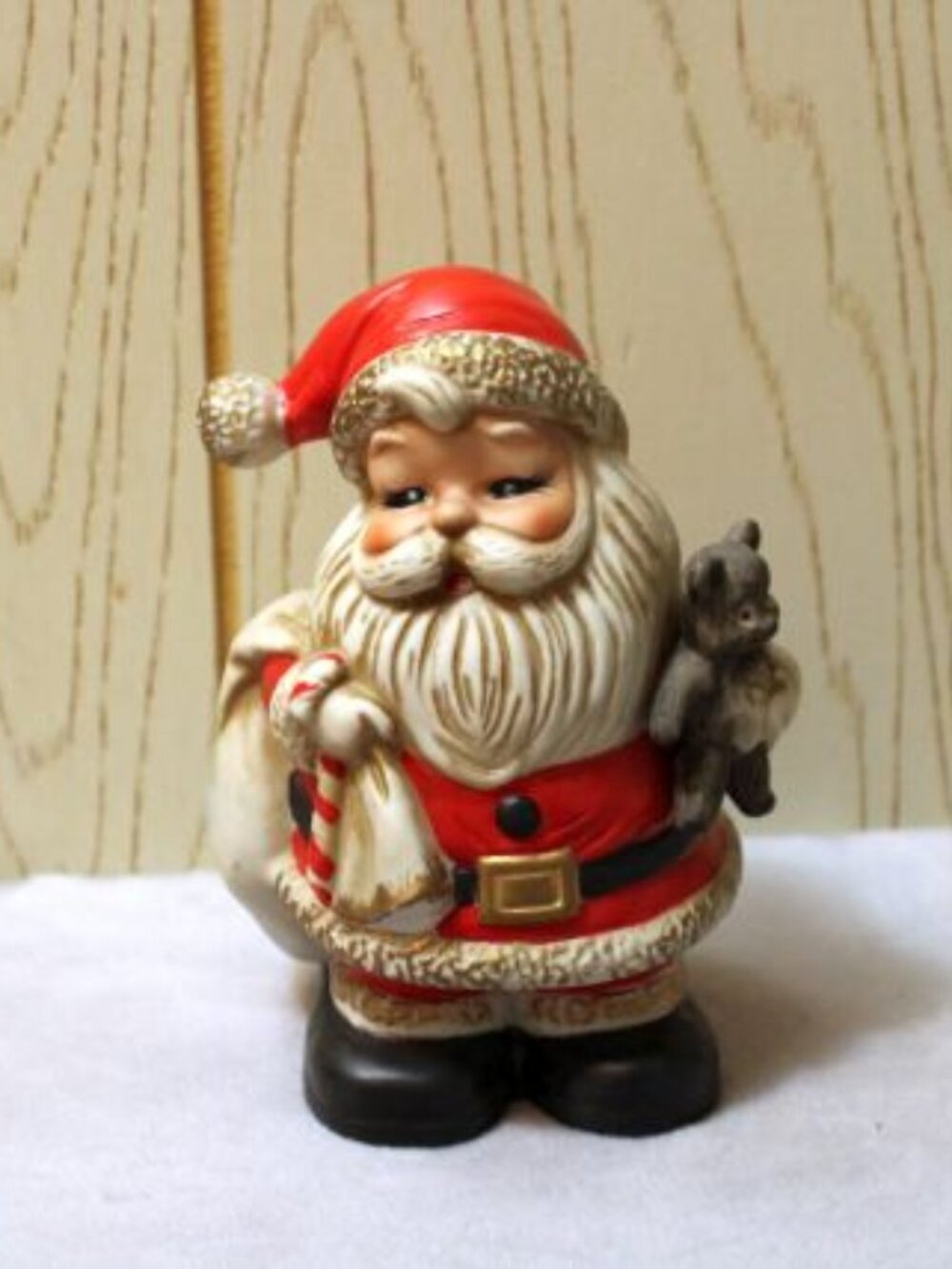Homco Vintage Santa Bank Figurine - Great Condition